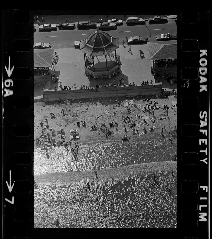 Summer at Revere Beach aerial, Revere