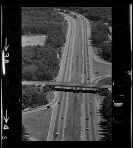 Highway traffic, possibly Route 3