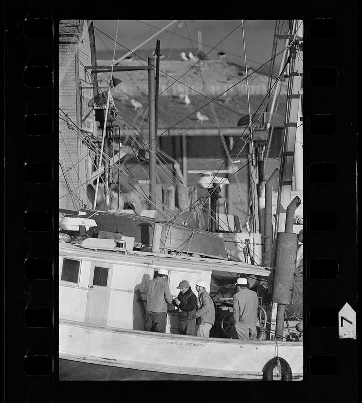 Fishing boats and fishermen, Gloucester