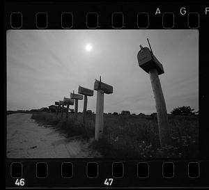 Rural mailboxes, Maine