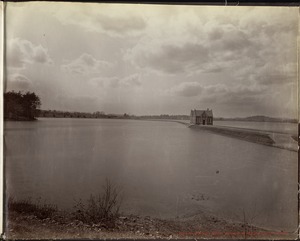 Sudbury Department, Farm Pond, Gatehouse and Aqueduct, Framingham, Mass., 1893