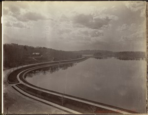 Distribution Department, Chestnut Hill Reservoir, and driveway, Brighton, Mass., 1893