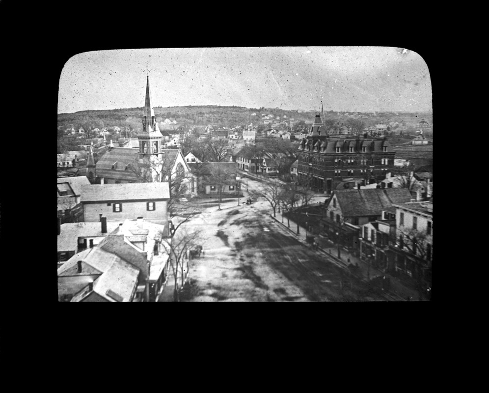 Southerly view from First Baptist Church