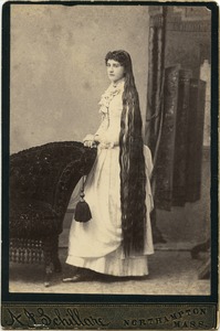 Alice C. House cabinet card, c. 1885