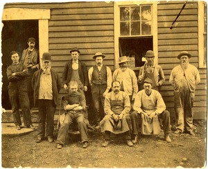 Tool Factory Workers, Williamsburg, Mass., circa 1900-1910