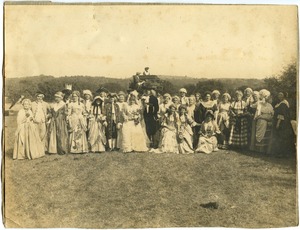 'Wedding Party,' 150th Anniversary Pageant, 1921