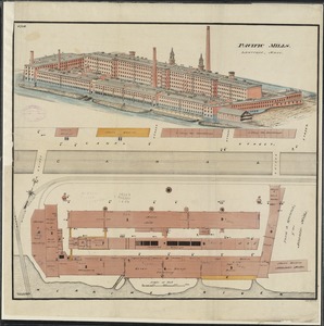 Pacific Mills, Lawrence, Mass. [insurance map]