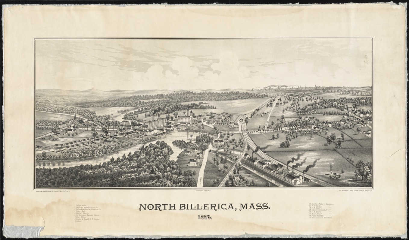 North Billerica, Mass. 1887.