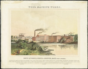 Wool Machine Works, Davis & Furber, North Andover, Mass: near Lawrence