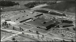 Aerial view of the Dublin Plant and Nathaniel Plant of J.P. Stevens & Co., Inc. in Dublin, Ga. [graphic]