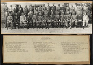 Executives of M.T. Stevens and Sons Co. and J.P. Stevens and Co., Inc., July 1, 1941 [graphic]