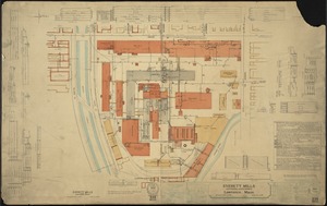 Everett Mills (Cotton Mill & Dye Works), Lawrence, Mass. [insurance map]