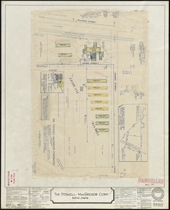 The Stowell-MacGregor Corp., Bethel, Maine. [insurance map]