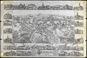 Maps of Franklin, Massachusetts
