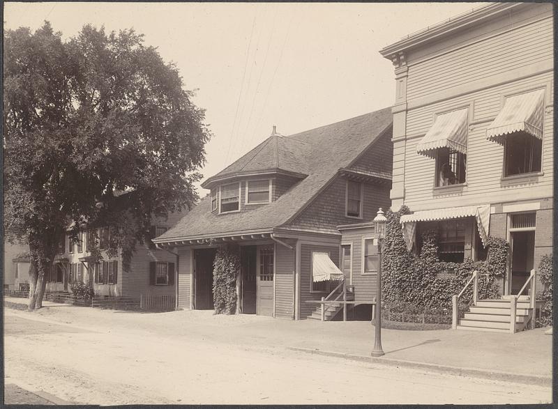 Newton Police Patrol Stable, c. 1906