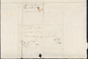 John F. Scamman to George Coffin, 24 January 1833