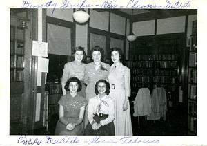 Group photograph at Mount Auburn, Saturday night [1]