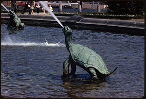 Turtle sculpture, Swann Memorial Fountain, Philadelphia, Pennsylvania