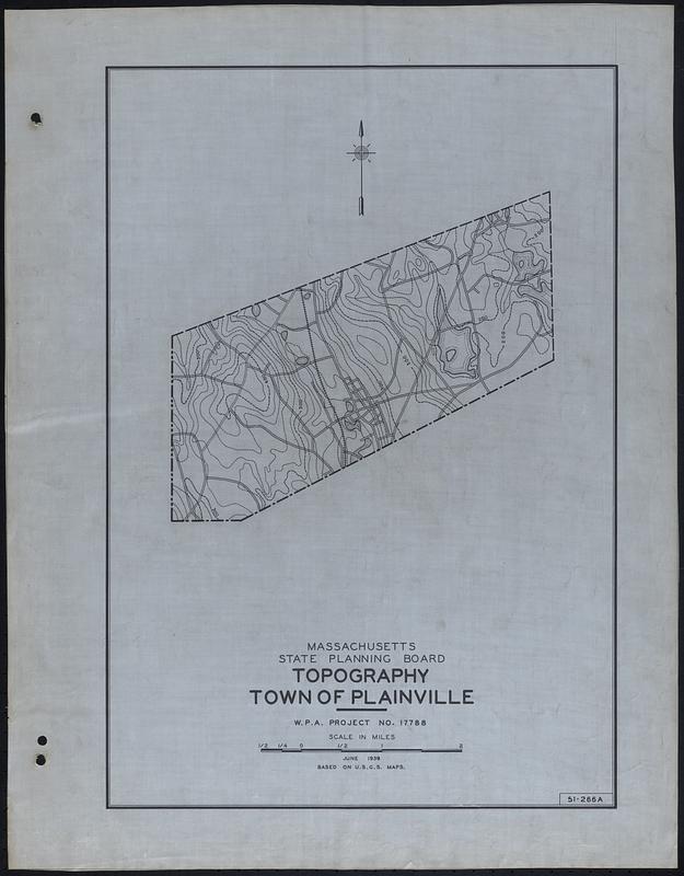 Topography Town of Plainville