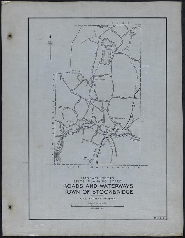 Roads and Waterways Town of Stockbridge Digital Commonwealth