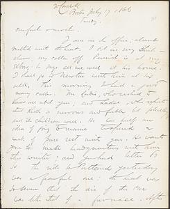 Letter from John D. Long to Zadoc Long and Julia D. Long, July 17, 1866