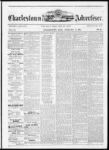 Charlestown Advertiser, February 02, 1861