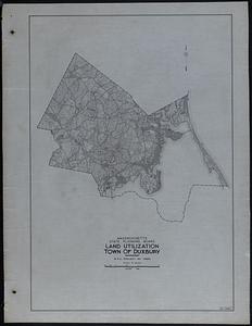 Land Utilization Town of Duxbury