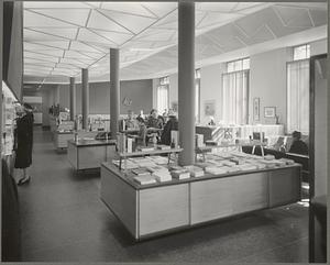 Boston, Museum of Fine Arts, interior, sales desk