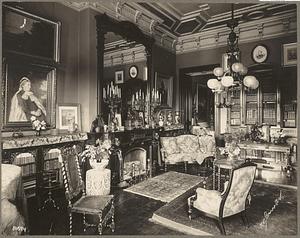 Boston, Francis Beebe House, interior, parlor