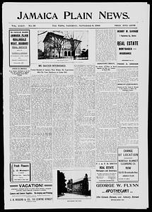 Jamaica Plain News, September 08, 1906