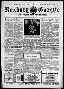 Roxbury Gazette and South End Advertiser, February 10, 1950