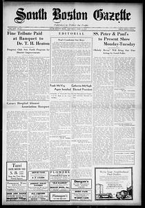 South Boston Gazette, April 23, 1938