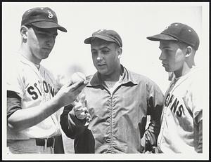 St. John's. Danny Murphy - pitcher. Coach Paul Divencengo. Bill Madden, catcher.
