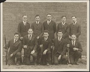 Boston Latin School 1921-22 Rifle Team