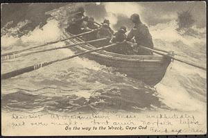 On the way to the wreck, Cape Cod