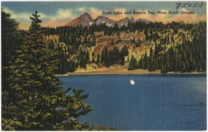 Todd Lake and Broken Top, near Bend, Oregon