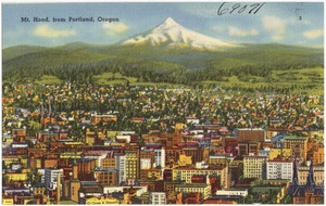 Mt. Hood, from Portland, Oregon