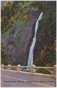 Horsetail Falls. 205 feet. Columbia River Highway, Oregon