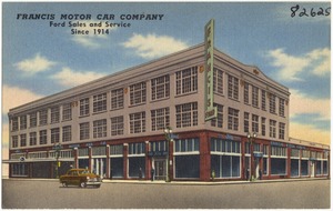 Francis Motor Car Company, Ford sales and services since 1914