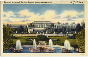 Scene at Longwood Gardens, Kennett Square, Pennsylvania