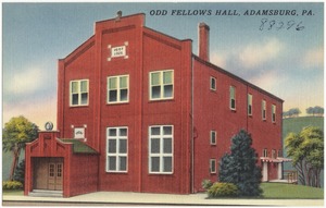 Old Fellows Hall, Adamsburg, PA.