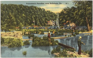 Fishermen's paradise, near Bellefonte, Pa.