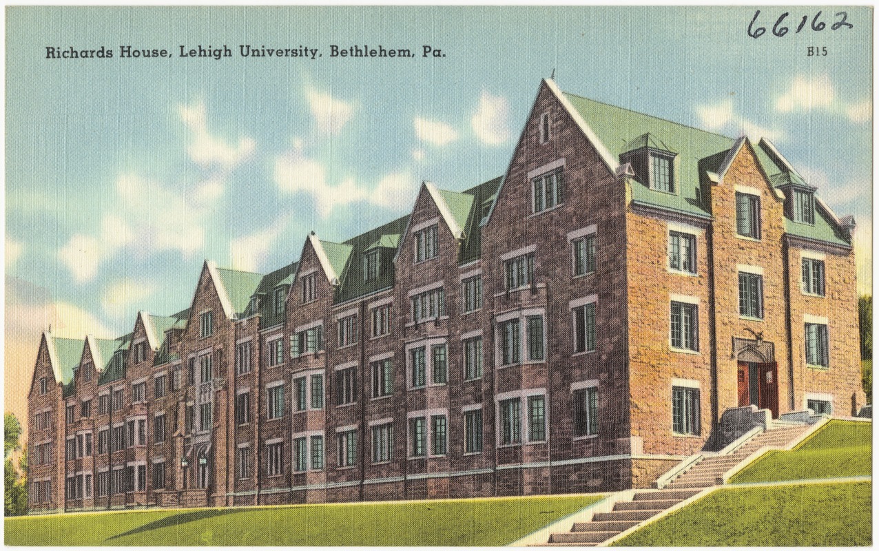 Richards House, Lehigh University, Bethlehem, Pa.