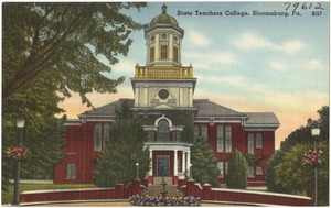 State Teachers College, Bloomsburg, PA.