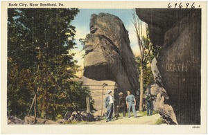 Rock City, near Bradford, Pa.