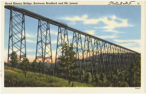Head Kinzua Bridge, between Bradford and Mt. Jewett