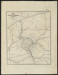 Map of the River Niagara and vicinity
