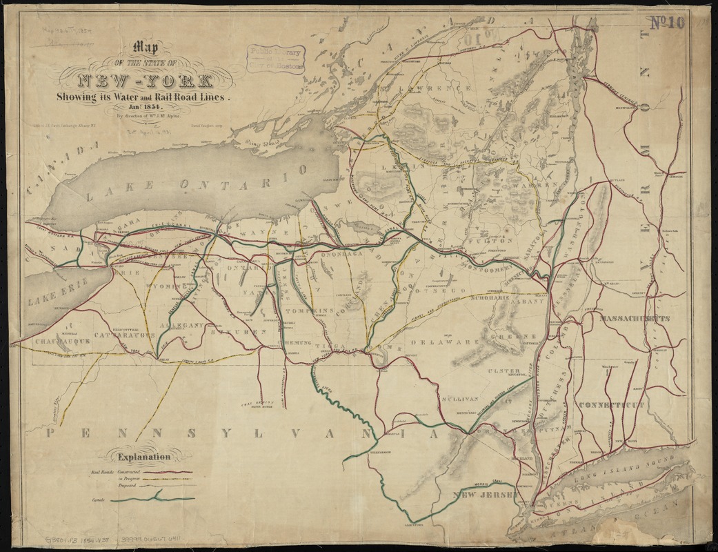 Map of the State of New-York