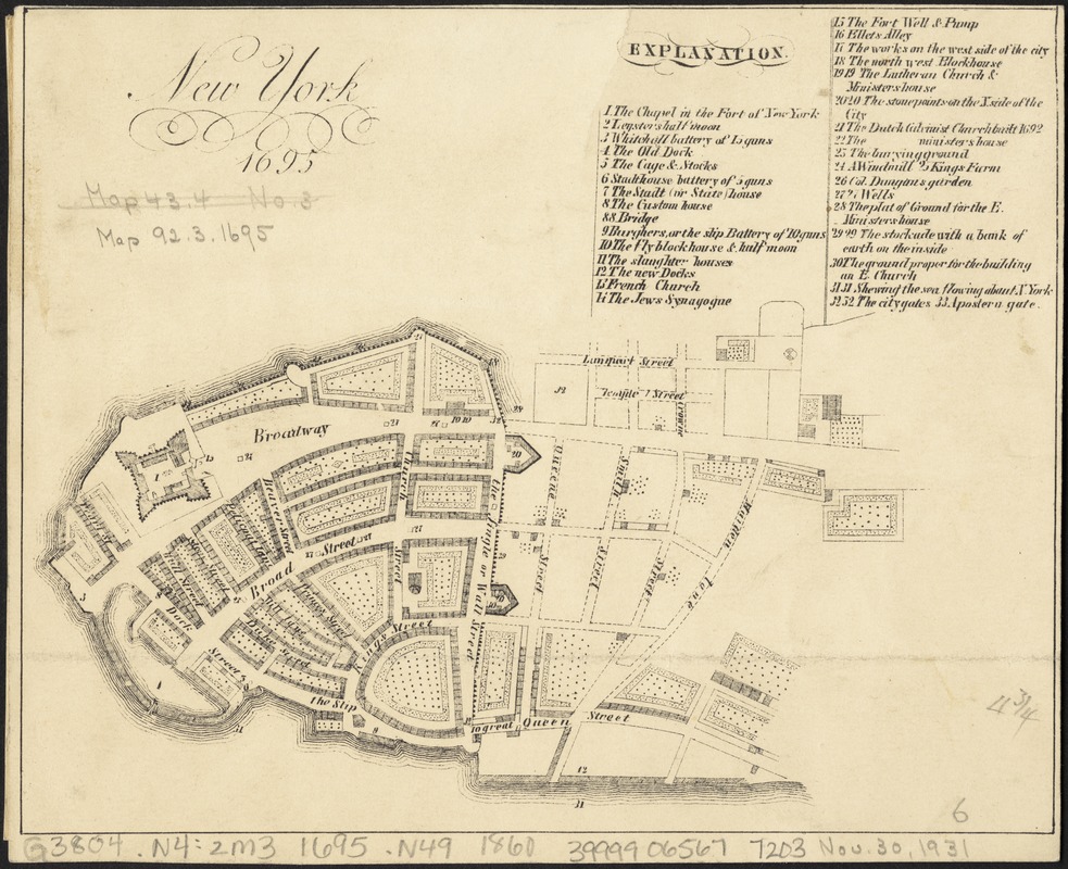 New York, 1695