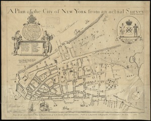 A plan of the city of New York from an actual survey